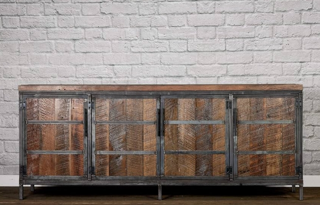 Rustic farmhouse credenza