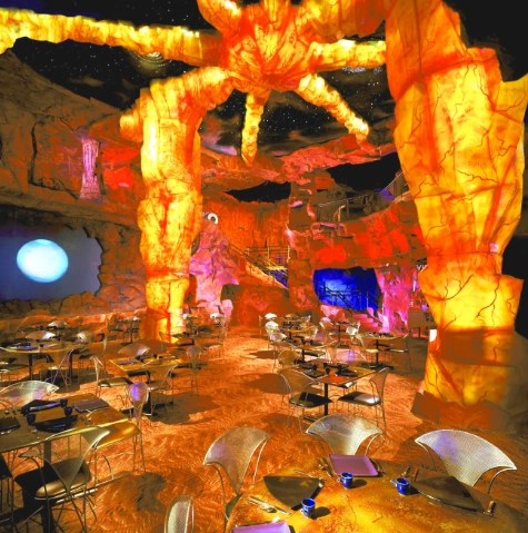 alien themed restaurant