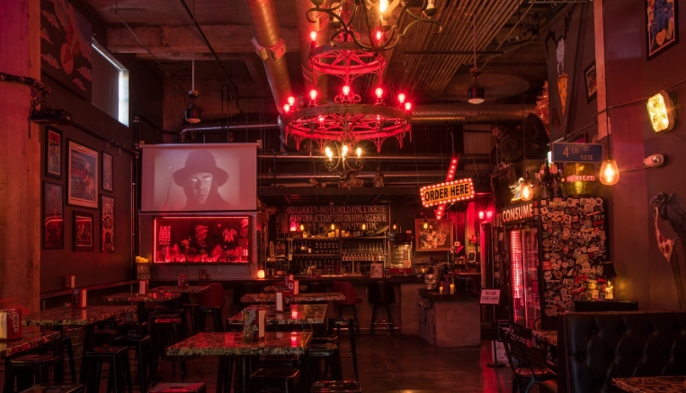 horror themed restaurant