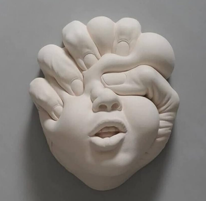 Human Face Sculpture