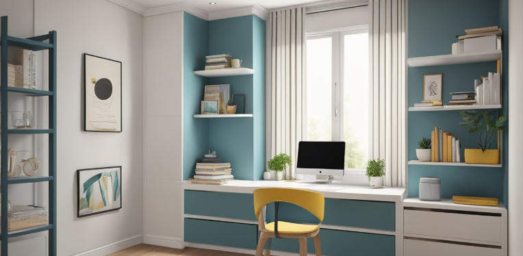 Minimalist Study Table Designs for Small Rooms