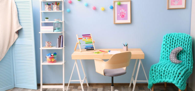 Minimalist Study Room Makeover on a Budget