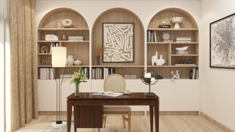 Low-Cost Storage Solutions for Minimalist Study Rooms