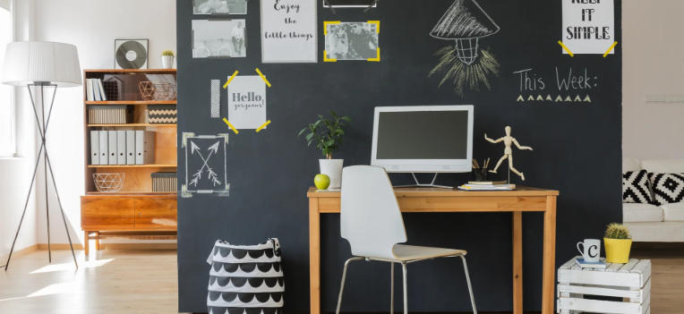 Minimalist Study Room for Remote Workers