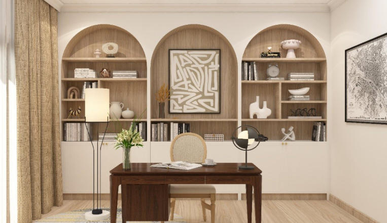 Minimalist Study Room for Designers