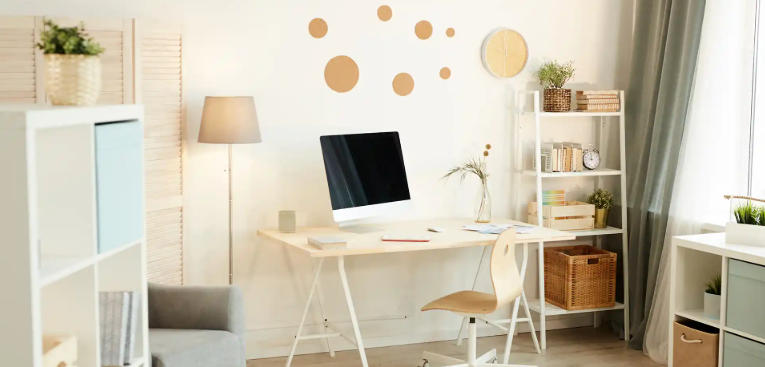 Minimalist Study Room for Writers