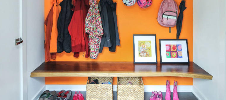 Rustic Entryway Benches with Storage Solutions