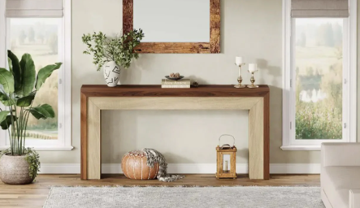 Rustic Console Table Ideas for Cozy Entryways