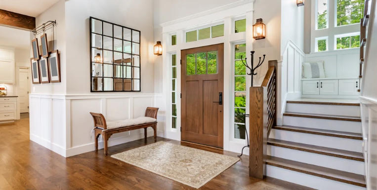 Rustic Mirrors for Entryway Design Ideas