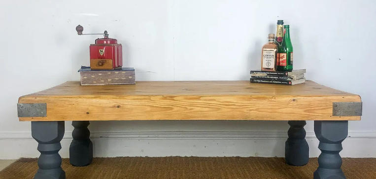 Distressed Wood Entry Tables for Vintage Charm