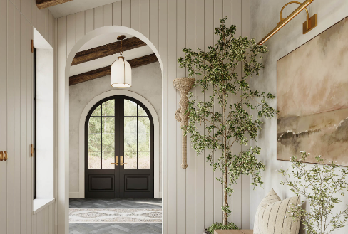 How to Create a Cozy Entryway Using Soft Lighting Layers