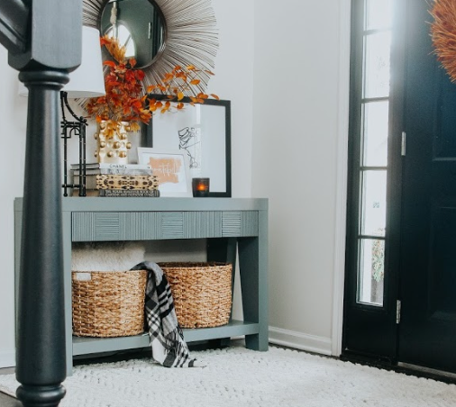 How to Style a Cozy Entryway with Candlestick Decor