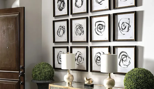 How to Add Warmth to Entryway Walls with Art