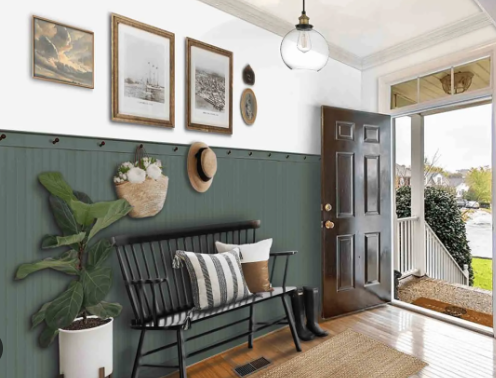 How to Use Warm Paint Colors for Entryway Decor