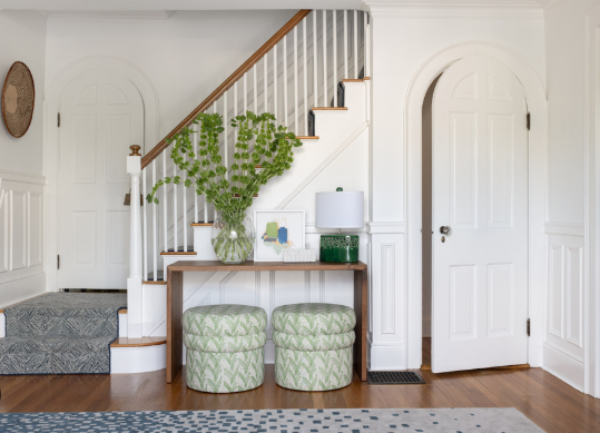 Layered Textures for a Cozy Entryway Look