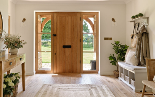 Warm Entryway Ideas with Minimalist Design