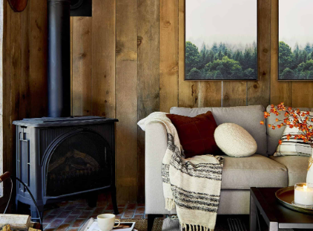 Cozy Entryway Decor Using Soft Throw Blankets