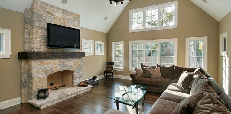 Warm Entryway Decor Using Rich Earth Tones