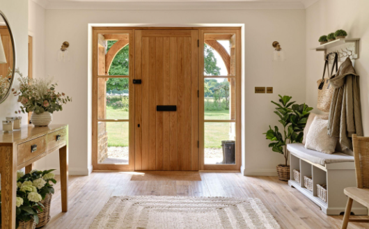 How to Make a Cozy Entryway Using Beige Layering