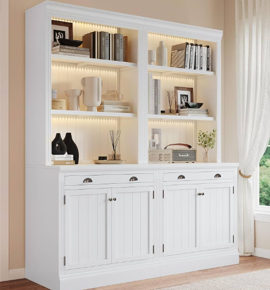 Adjustable Storage Cabinets for Study Rooms