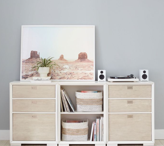 Low Profile Storage Cabinets for Study Rooms