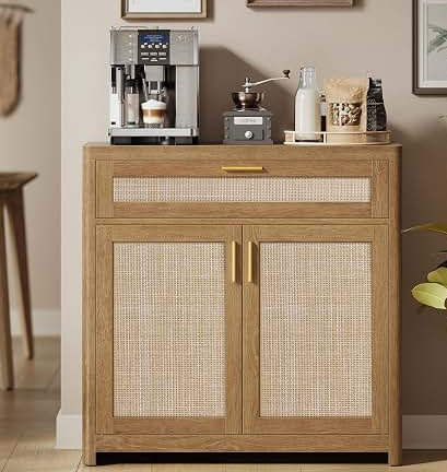Storage Cabinets for Study Rooms with Natural Wood Look
