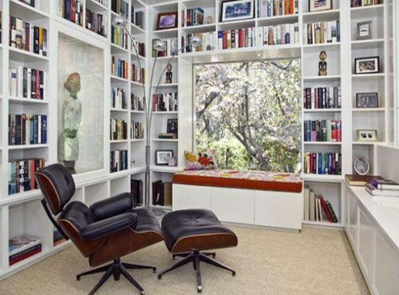 Storage Cabinets for Study Rooms with Minimal Hardware