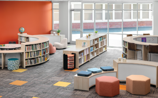 Study Room Storage Cabinets for Flexible Storage